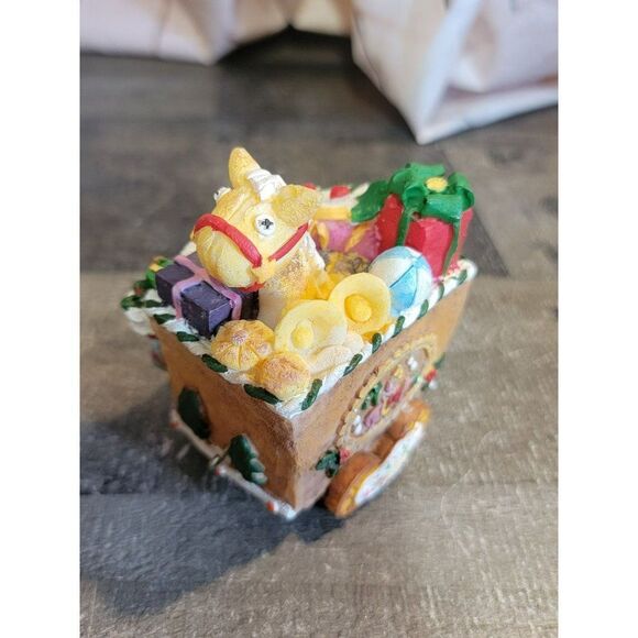 Xmas train car gift tree drums present ball Bell decor figure - Picture 1 of 6